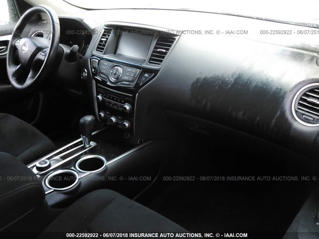 5N1AR2MM6DC601027 - 2013 NISSAN PATHFINDER S/SV/SL/PLATINUM 银色 照片 5