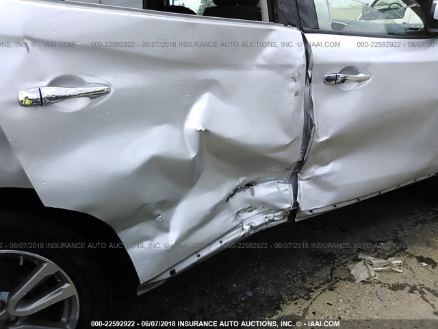 5N1AR2MM6DC601027 - 2013 NISSAN PATHFINDER S/SV/SL/PLATINUM 银色 照片 6