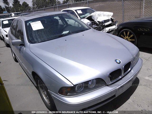 WBADT43471GF59956 - 2001 BMW 525 I AUTOMATIC SILVER photo 1