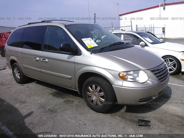 2A8GP54LX6R910273 - 2006 CHRYSLER TOWN & COUNTRY TOURING Champagne photo 1