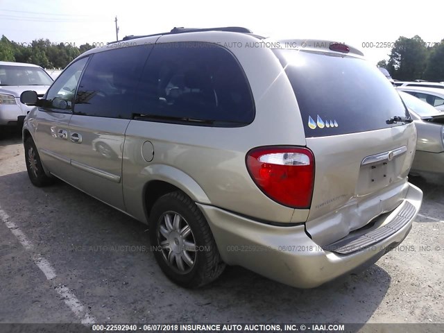 2A8GP54LX6R910273 - 2006 CHRYSLER TOWN & COUNTRY TOURING Champagne photo 3