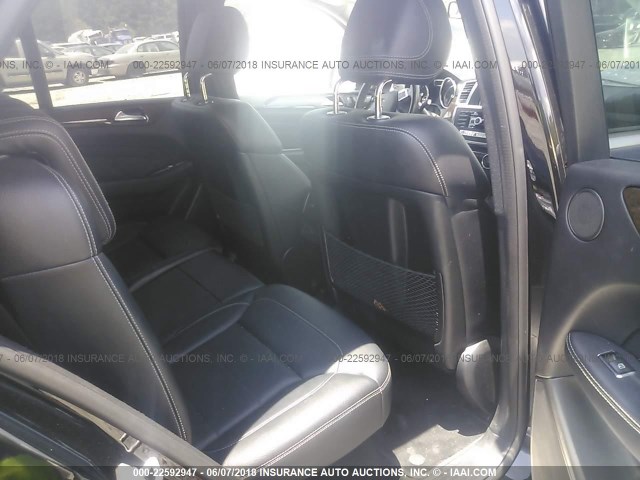 4JGDA5HB5EA328710 - 2014 MERCEDES-BENZ ML 350 4MATIC BLACK photo 8