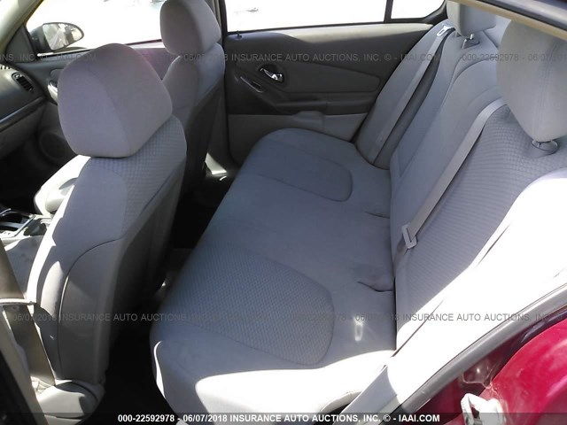 1G1ZS51F96F240020 - 2006 CHEVROLET MALIBU LS 栗色 照片 8