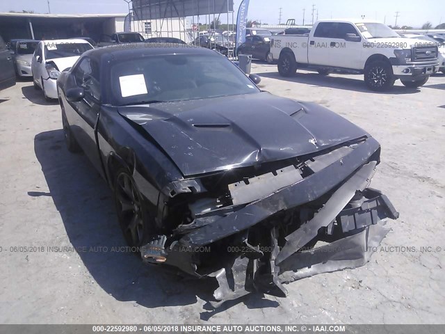 2C3CDZBG3FH713547 - 2015 DODGE CHALLENGER SXT PLUS BLACK photo 1