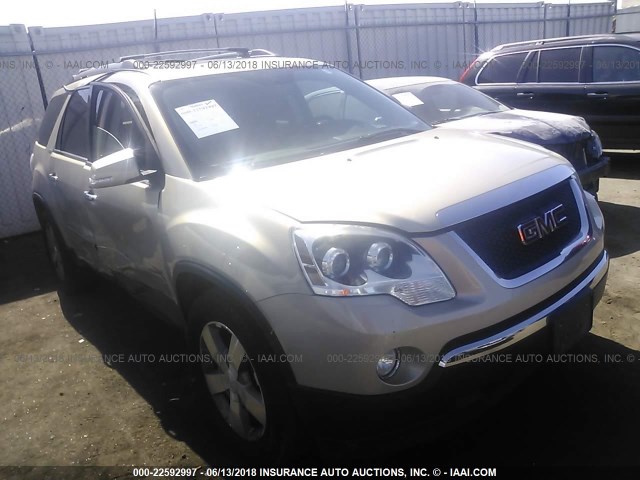 1GKKRRED6CJ227131 - 2012 GMC ACADIA SLT-1 GOLD photo 1