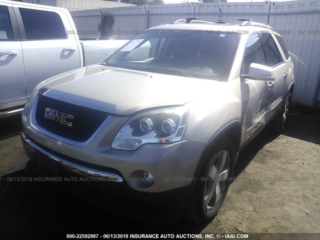 1GKKRRED6CJ227131 - 2012 GMC ACADIA SLT-1 Gold Foto 2