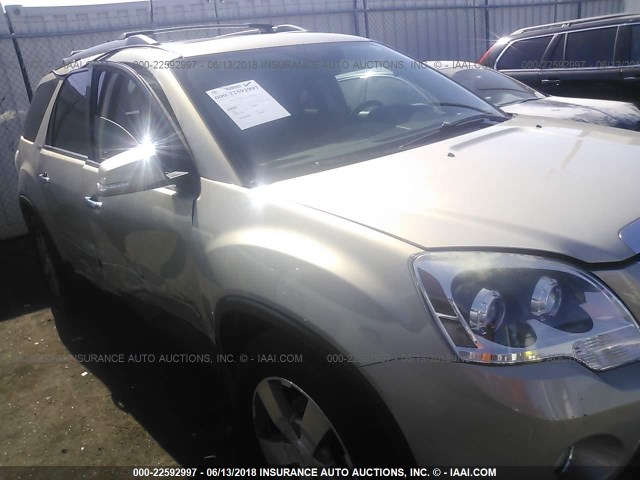 1GKKRRED6CJ227131 - 2012 GMC ACADIA SLT-1 Gold Foto 6