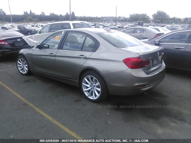 WBA8E5G51GNT94198 - 2016 BMW 320 XI Champagne photo 3