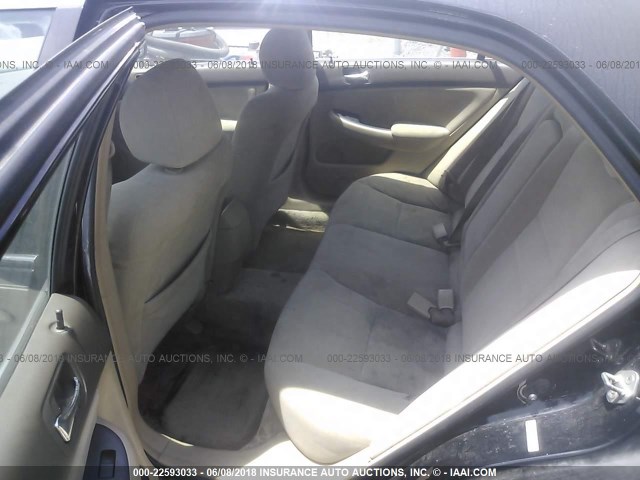 1HGCM66427A102601 - 2007 HONDA ACCORD SE BLACK photo 8