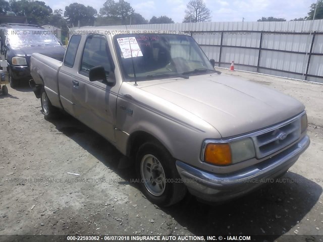 1FTCR14A6TPA06862 - 1996 FORD RANGER SUPER CAB GOLD photo 1