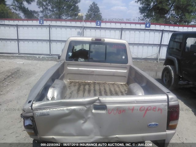 1FTCR14A6TPA06862 - 1996 FORD RANGER SUPER CAB GOLD photo 8