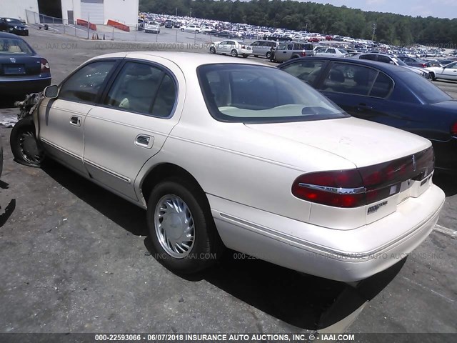 1LNLM97V7VY623871 - 1997 LINCOLN CONTINENTAL  WHITE photo 3