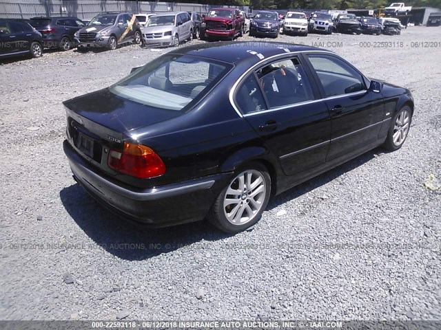 WBAAM5338XFR02167 - 1999 BMW 328 I AUTOMATIC BLACK photo 4