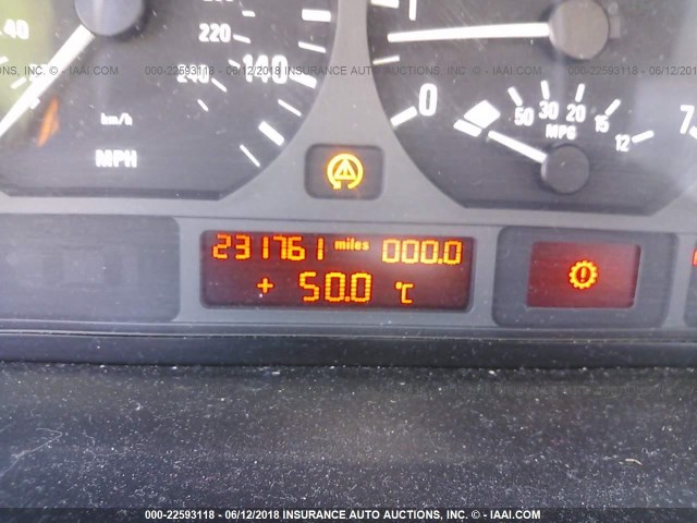 WBAAM5338XFR02167 - 1999 BMW 328 I AUTOMATIC BLACK photo 7