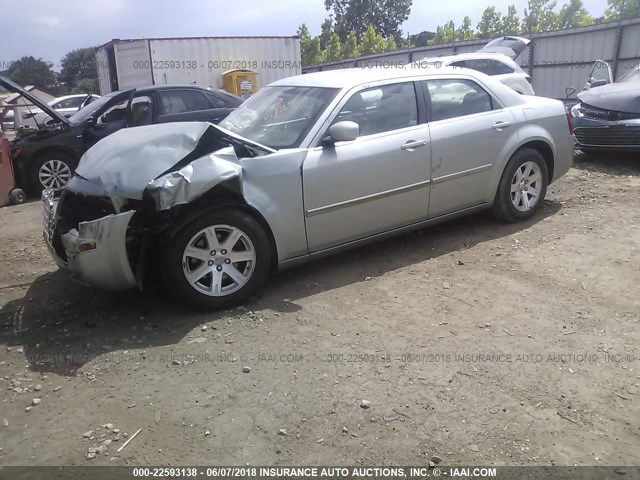 2C3KA53G86H215534 - 2006 CHRYSLER 300 TOURING GREEN photo 2