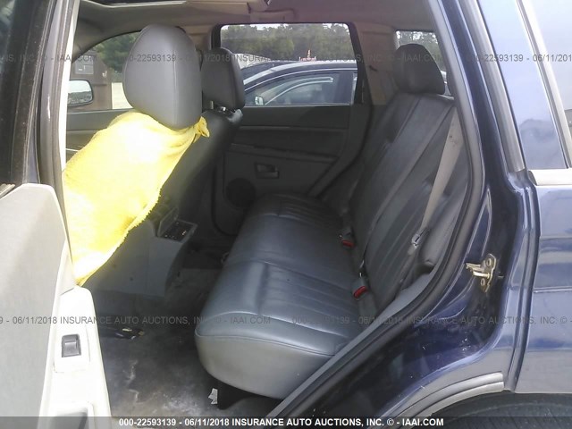 1J4GS48K85C611593 - 2005 JEEP GRAND CHEROKEE LAREDO/COLUMBIA/FREEDOM 蓝色 照片 8