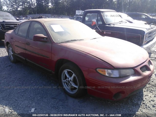 1G2WP52K43F149387 - 2003 PONTIAC GRAND PRIX GT RED photo 1