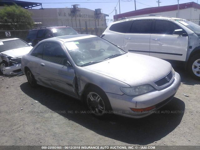 19UYA3244WL002196 - 1998 ACURA 2.3CL SILVER photo 1