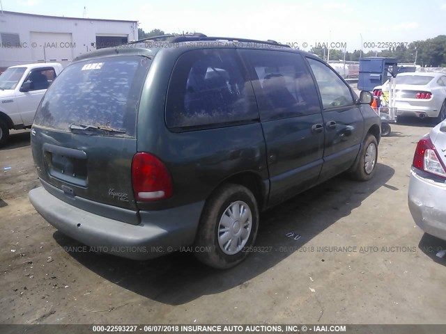 2P4GP45R7WR573142 - 1998 PLYMOUTH VOYAGER SE/EXPRESSO GREEN photo 4