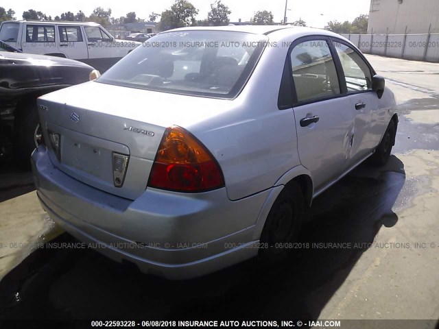 JS2RA41S335156011 - 2003 SUZUKI AERIO S/GS SILVER photo 4