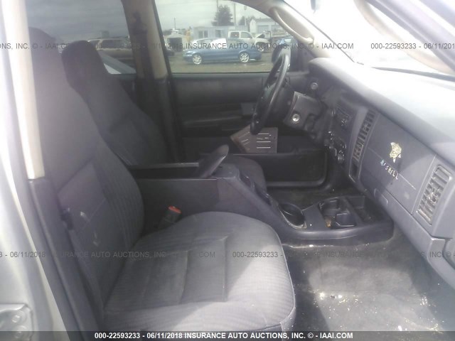 1D4HS38N13F591183 - 2003 DODGE DURANGO SPORT SILVER photo 5