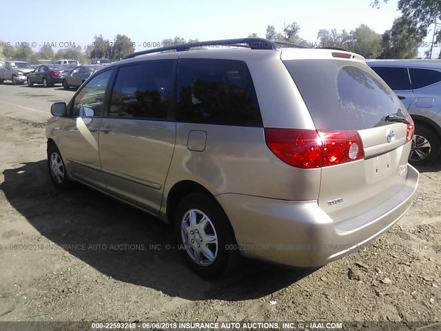 5TDKK4CCXAS311885 - 2010 TOYOTA SIENNA CE/LE GOLD photo 3