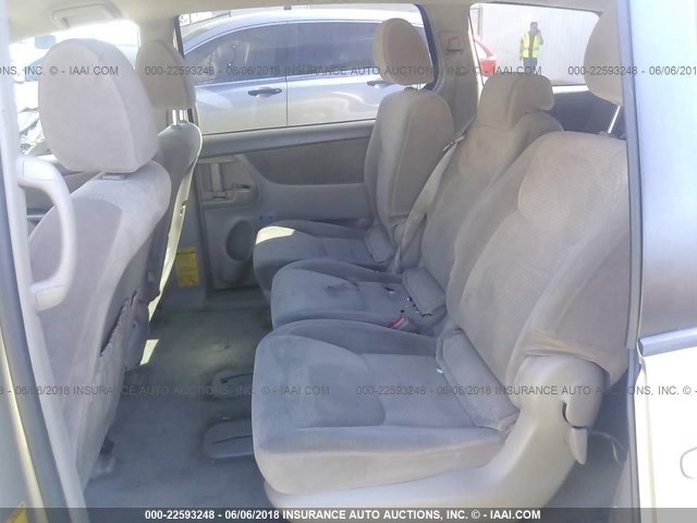 5TDKK4CCXAS311885 - 2010 TOYOTA SIENNA CE/LE GOLD photo 8