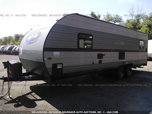 4X4TCKX29JK051729 - 2018 FOREST RIVER CCKT22RR TRAVEL TRAILER  Unknown photo 2