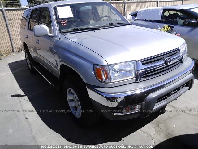 JT3GN86R010206056 - 2001 TOYOTA 4RUNNER SR5 SILVER photo 1