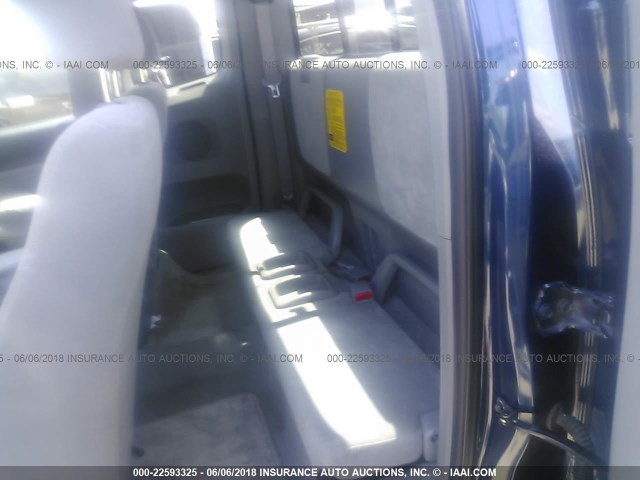 5TETU62N18Z564135 - 2008 TOYOTA TACOMA PRERUNNER ACCESS CAB BLUE photo 8