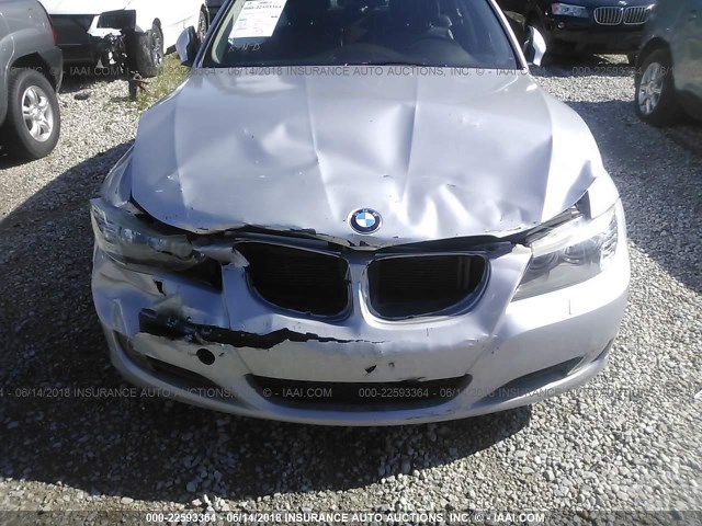 WBAPK5C54BF123827 - 2011 BMW 328 XI SULEV SILVER photo 6