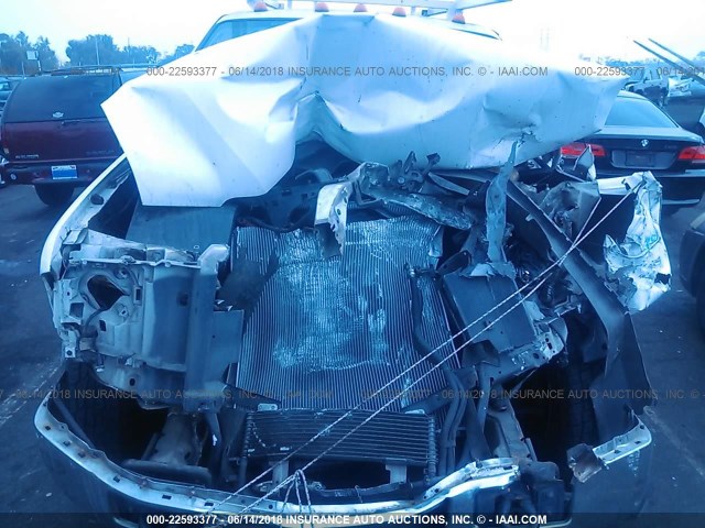 1FDWF34515EB79882 - 2005 FORD F350 SRW SUPER DUTY WHITE photo 6