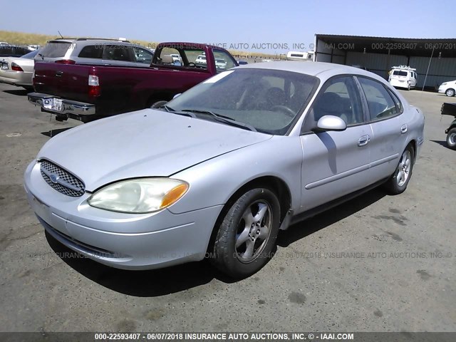 1FAFP55U33A155984 - 2003 FORD TAURUS SES SILVER photo 2