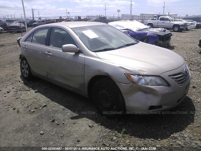 4T1BE46K67U091767 - 2007 TOYOTA CAMRY NEW GENERAT CE/LE/XLE/SE GOLD photo 1