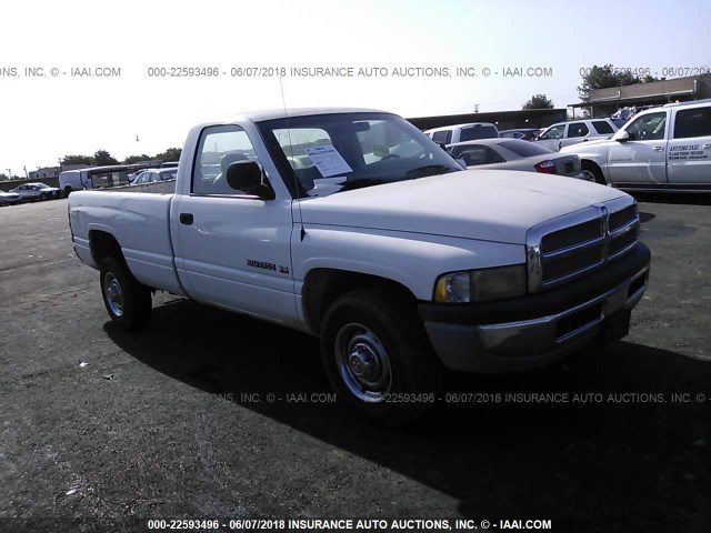 3B7KC26Z31M555122 - 2001 DODGE RAM 2500 WHITE photo 1