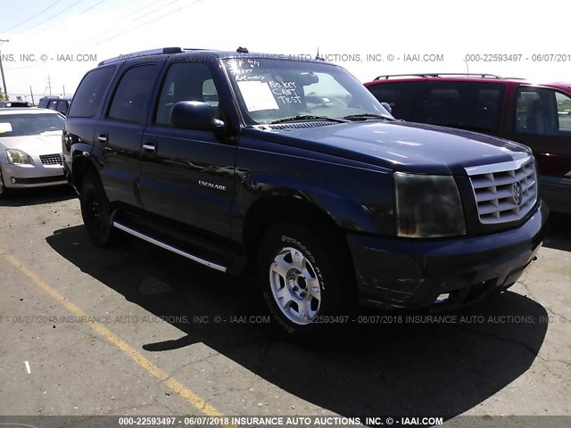 1GYEK63N04R172065 - 2004 CADILLAC ESCALADE LUXURY Dark Blue photo 1