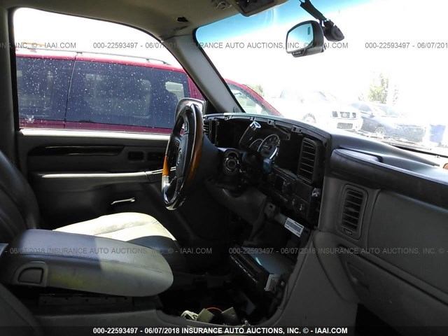 1GYEK63N04R172065 - 2004 CADILLAC ESCALADE LUXURY أزرق غامق صورة 5