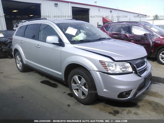 3D4PG1FG8BT547398 - 2011 DODGE JOURNEY MAINSTREET SILVER photo 1