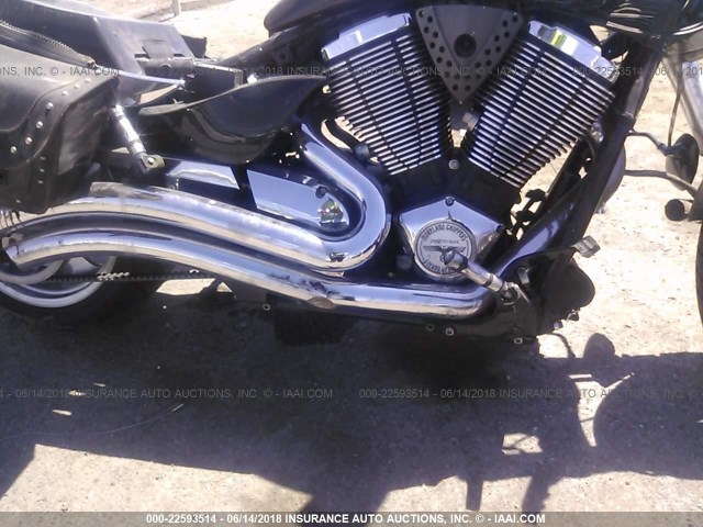 5VPHB26L883000589 - 2008 VICTORY MOTORCYCLES HAMMER BLACK photo 8