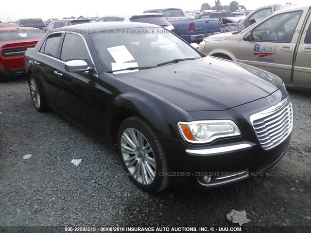 2C3CA5CG3BH595364 - 2011 CHRYSLER 300 LIMITED BLACK photo 1