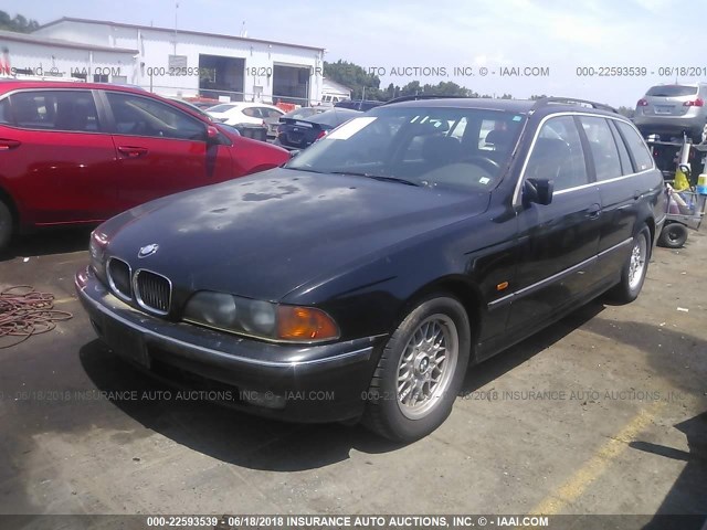 WBADP6337XBV61135 - 1999 BMW 528 IT AUTOMATIC BLACK photo 2