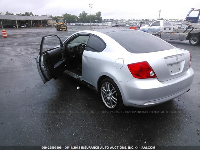 JTKDE167870159168 - 2007 TOYOTA SCION TC 银色 照片 3