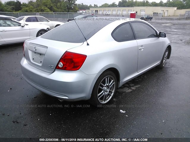 JTKDE167870159168 - 2007 TOYOTA SCION TC 银色 照片 4