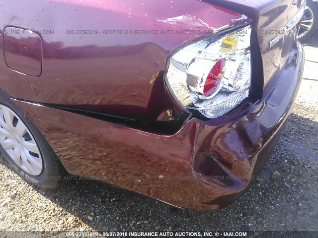 4T1BE32K45U395418 - 2005 TOYOTA CAMRY LE/XLE/SE მუქწითელი ფოტო 6