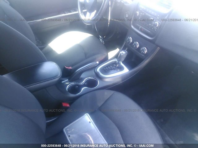 1C3CDZCB5CN274552 - 2012 DODGE AVENGER SXT WHITE photo 5