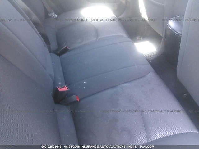 1C3CDZCB5CN274552 - 2012 DODGE AVENGER SXT WHITE photo 8