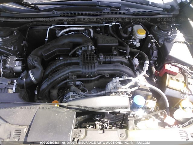 JF2GTADC8JH223312 - 2018 SUBARU CROSSTREK PREMIUM ლურჯი ფოტო 10