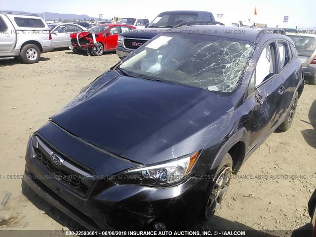 JF2GTADC8JH223312 - 2018 SUBARU CROSSTREK PREMIUM ლურჯი ფოტო 2