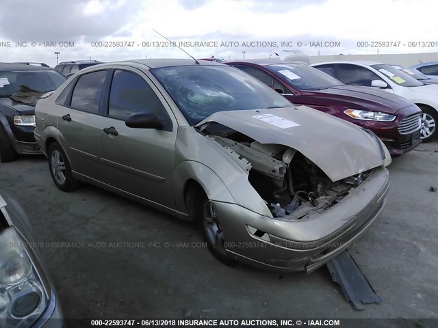 1FAFP34301W302842 - 2001 FORD FOCUS SE/SE SPORT GOLD photo 1