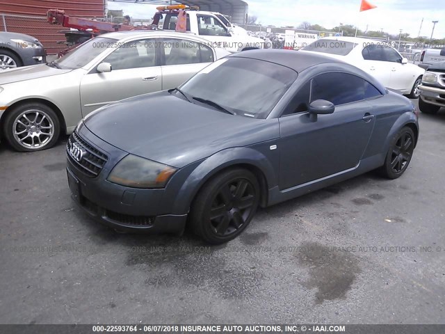 TRUSC28NX31008851 - 2003 AUDI TT GRAY photo 2